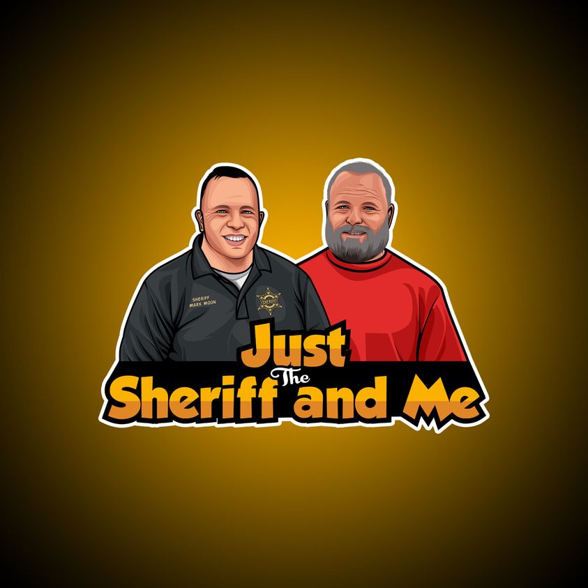 Just the sheriff and me podcast logo